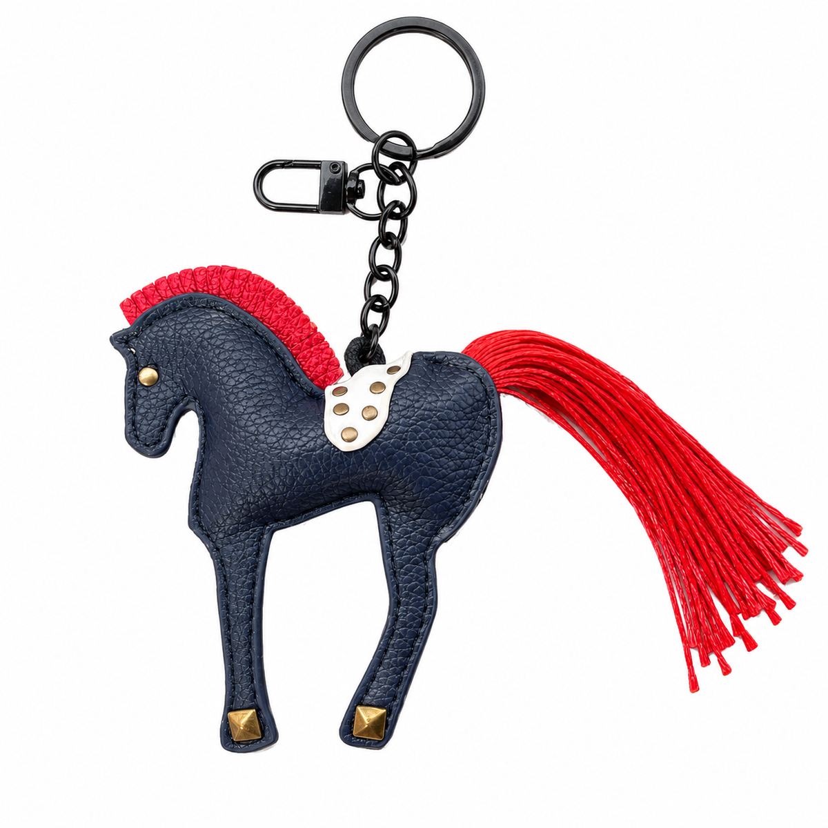 Trojan Pony Key Chain