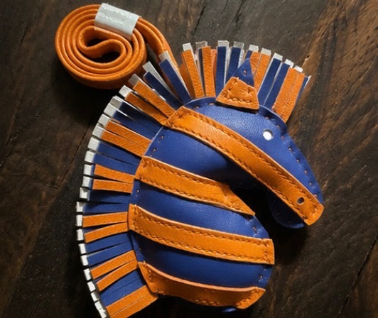 Leather luxury bag charms