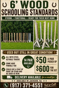 6' Wood Schooling Standards