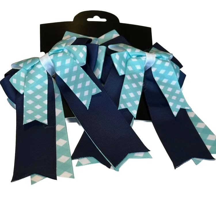 Anademi Gingham Show Bows